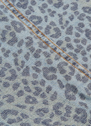  - GRLFRND - 'Karolina' leopard print skinny jeans