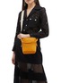 Front View - Click To Enlarge - CHLOÉ - 'Roy' mini leather bucket bag