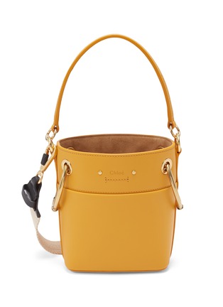 Main View - Click To Enlarge - CHLOÉ - 'Roy' mini leather bucket bag