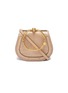 Main View - Click To Enlarge - CHLOÉ - 'Nile' small bracelet handle croc embossed leather crossbody bag