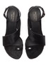 Detail View - Click To Enlarge - DRIES VAN NOTEN - Toe ring pony hair sandals