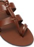 Detail View - Click To Enlarge - TRADEMARK - 'Capra' knotted leather sandals