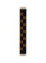 Detail View - Click To Enlarge - GUCCI - GG logo intarsia wool scarf
