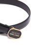 Detail View - Click To Enlarge - GUCCI - Logo buckle leather belt