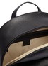 Detail View - Click To Enlarge - GUCCI - Logo print leather backpack