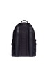 Back View - Click To Enlarge - - - 'Vulcano' Sicilian man appliqué nylon backpack