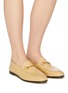 Figure View - Click To Enlarge - GUCCI - 'Brixton' horsebit leather step-in loafers
