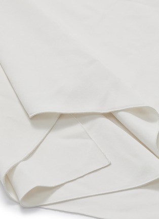 Detail View - Click To Enlarge - POIRET - Asymmetric drape silk skirt