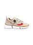 Main View - Click To Enlarge - CHLOÉ - 'Sonnie' chunky outsole low top patchwork sneakers
