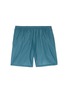 Main View - Click To Enlarge - PRADA - Logo patch swim shorts