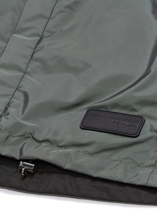  - PRADA - Reversible hooded windbreaker jacket