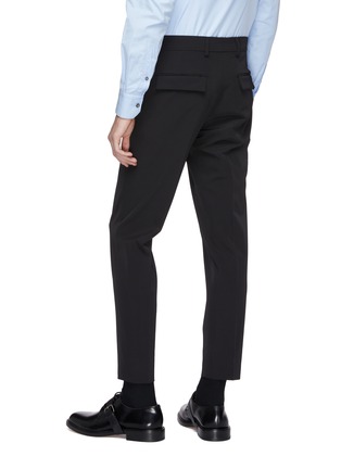 Back View - Click To Enlarge - PRADA - Stretch tapered pants