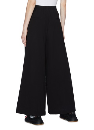 Back View - Click To Enlarge - Y-3 - Pleated wide leg pants