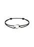 Main View - Click To Enlarge - OFÉE - ‘Mixte M' rhodium-plated silver cord bracelet