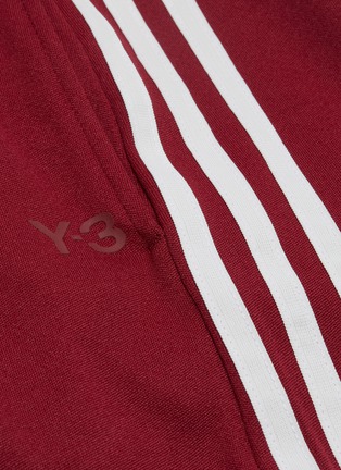  - Y-3 - 3-Stripes outseam pleated track shorts