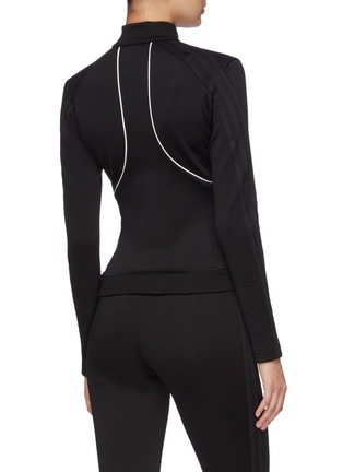 Back View - Click To Enlarge - Y-3 - Contrast piping stripe sleeve track jacket