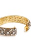 Detail View - Click To Enlarge - AISHWARYA - Diamond silver gold alloy bangle
