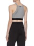 Back View - Click To Enlarge - T BY ALEXANDER WANG - Contrast band cropped top