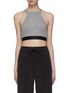 Main View - Click To Enlarge - T BY ALEXANDER WANG - Contrast band cropped top