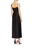 Back View - Click To Enlarge - T BY ALEXANDER WANG - 'Wash & Go' wide leg satin jumpsuit