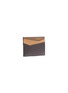 Figure View - Click To Enlarge - LOEWE - 'Puzzle' colourblock leather card holder