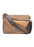 Main View - Click To Enlarge - LOEWE - 'Puzzle' colourblock XL leather bag