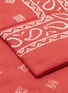 Detail View - Click To Enlarge - LOEWE - Bandana print padded bandana scarf