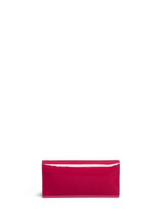 Back View - Click To Enlarge - JIMMY CHOO - 'Milla' patent leather wallet clutch
