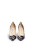 Figure View - Click To Enlarge - JIMMY CHOO - 'Ari' camouflage print mirror leather pumps
