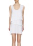 Main View - Click To Enlarge - T BY ALEXANDER WANG - Layered mini muscle tank dress