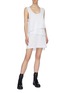 Figure View - Click To Enlarge - T BY ALEXANDER WANG - Layered mini muscle tank dress