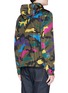 Back View - Click To Enlarge - VALENTINO GARAVANI - Camouflage windbreaker jacket