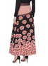 Back View - Click To Enlarge - DIANE VON FURSTENBERG - 'Taylor' mix floral print wrap skirt