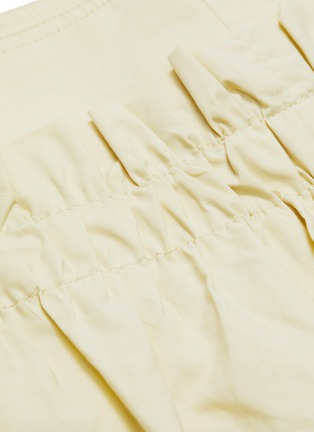  - TIBI - 'Spring' ruffle tiered poplin shorts