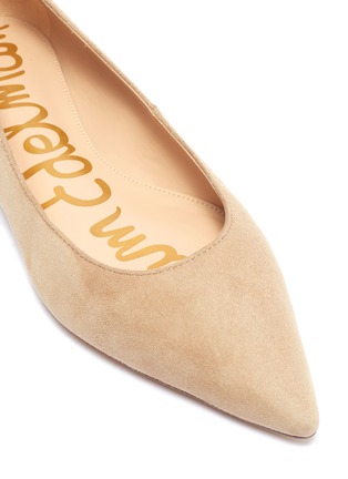 Detail View - Click To Enlarge - SAM EDELMAN - 'Sally' suede skimmer flats