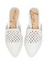 Detail View - Click To Enlarge - SAM EDELMAN - 'Clara' woven leather slides