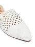 Detail View - Click To Enlarge - SAM EDELMAN - 'Clara' woven leather slides