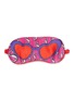 Main View - Click To Enlarge - JESSICA RUSSELL FLINT - 'S' alphabet graphic print silk eye mask