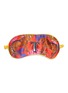 Main View - Click To Enlarge - JESSICA RUSSELL FLINT - 'T' alphabet graphic print silk eye mask