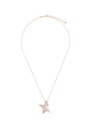 Main View - Click To Enlarge - TASAKI - 'Abstract Star' pearl 18k rose gold pendant necklace