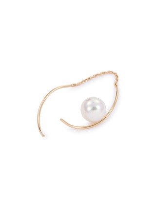 Detail View - Click To Enlarge - TASAKI - 'A Fine Balance' pearl 18k yellow gold drop earrings