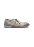 Main View - Click To Enlarge - MARSÈLL - Concrete-effect heel distressed leather Derbies