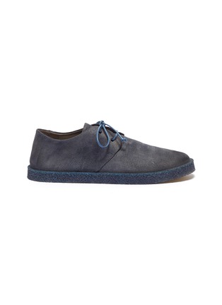 Main View - Click To Enlarge - MARSÈLL - Distressed suede Derbies