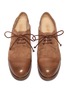 Detail View - Click To Enlarge - MARSÈLL - 'Zucca Zeppa' leather toe cap suede Derbies