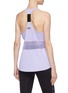 Back View - Click To Enlarge - MONREAL - 'Racer' mesh panel performance tank top