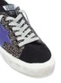 Detail View - Click To Enlarge - GOLDEN GOOSE - 'May' glitter coated leather sneaker