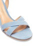 Detail View - Click To Enlarge - GIANVITO ROSSI - 'Frida 60' cross strap suede sandals