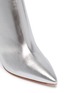 Detail View - Click To Enlarge - GIANVITO ROSSI - 'Levy 85' metallic leather ankle boots