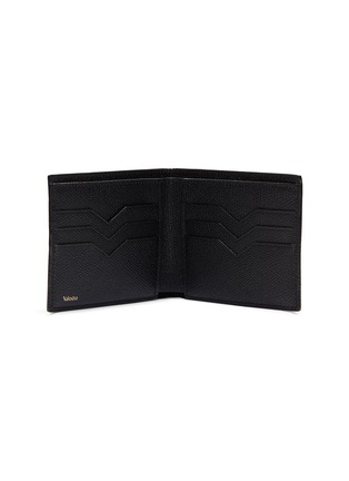  - VALEXTRA - Leather bifold wallet – Black