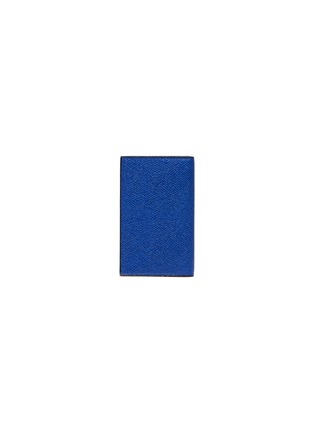 Main View - Click To Enlarge - VALEXTRA - Leather business card holder – Royal Blue